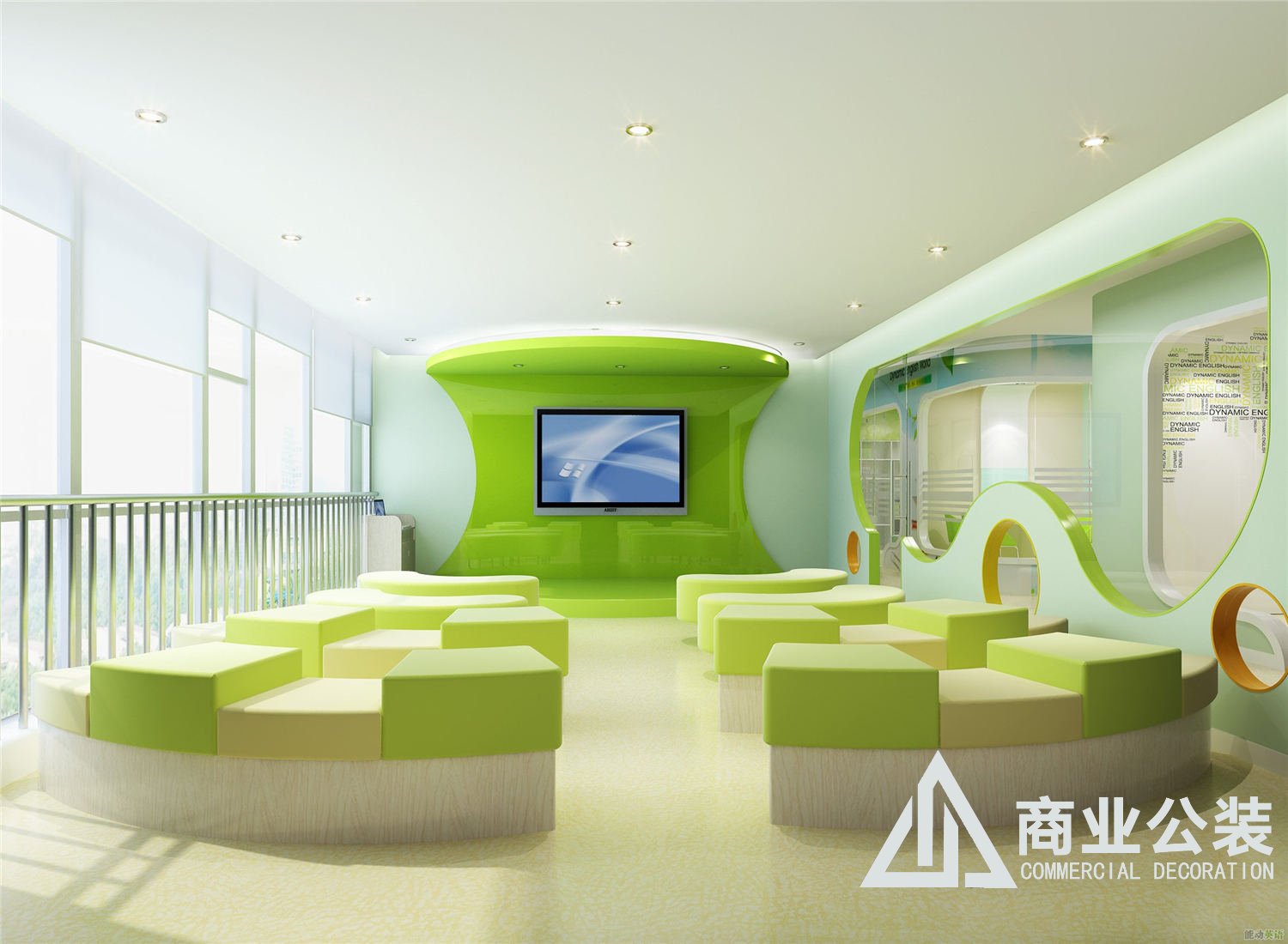 英語培訓學校設計裝修